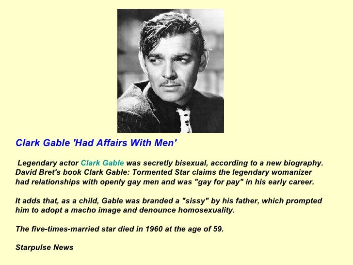 clark gable bisexual Nudist art pics